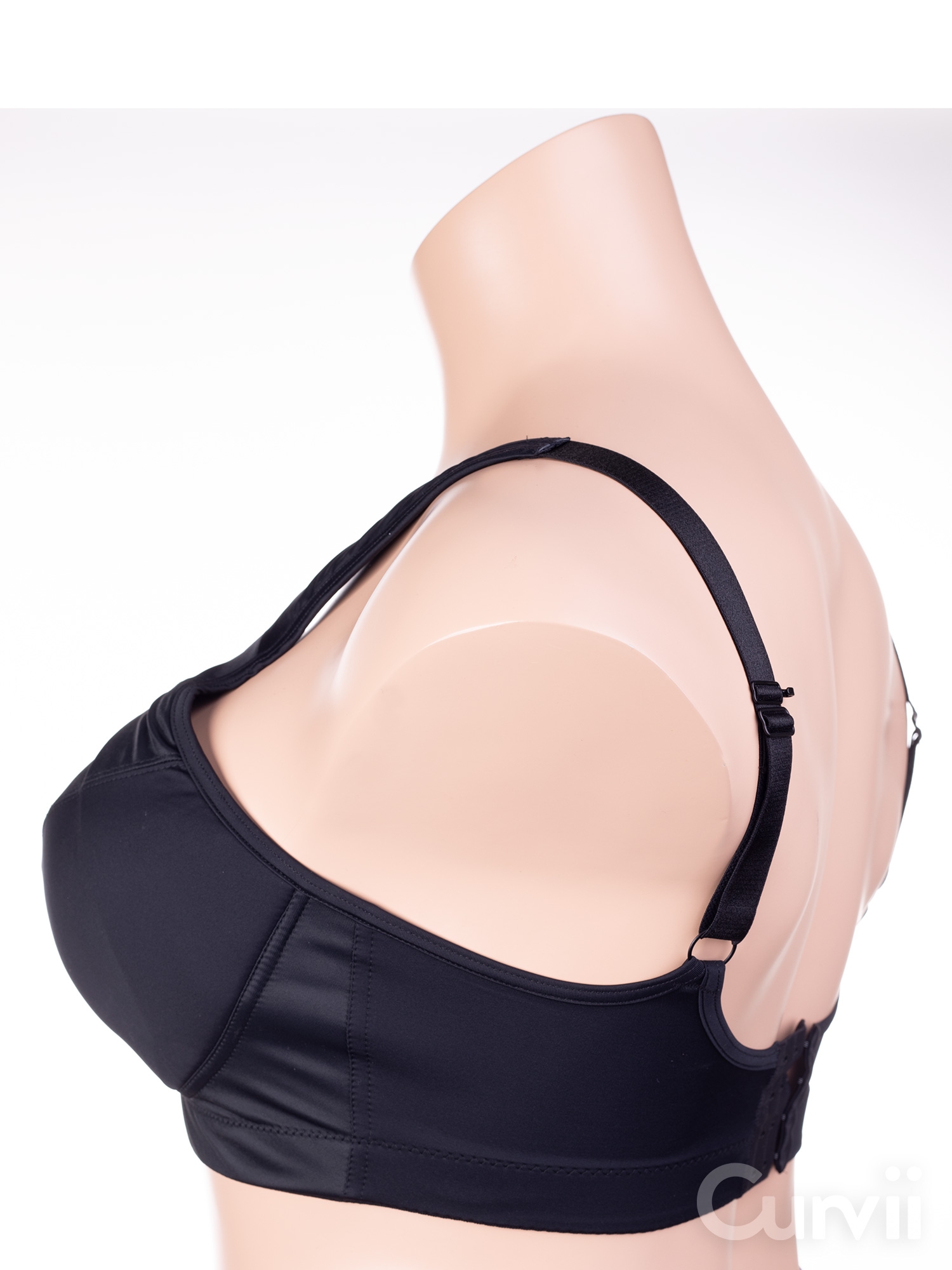 VIDA SPORT - Plus Size BH utan bygel fra Plaisir