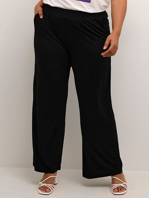 MALINA  - Plus Size Byxor fra Kaffe Curve