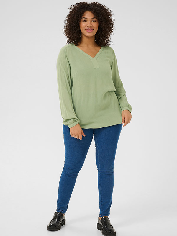 KCAMI - Plus Size Blus fra Kaffe Curve