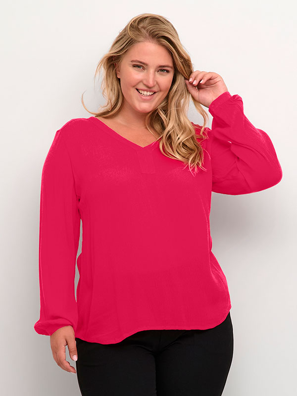 Blus fra Kaffe Curve
