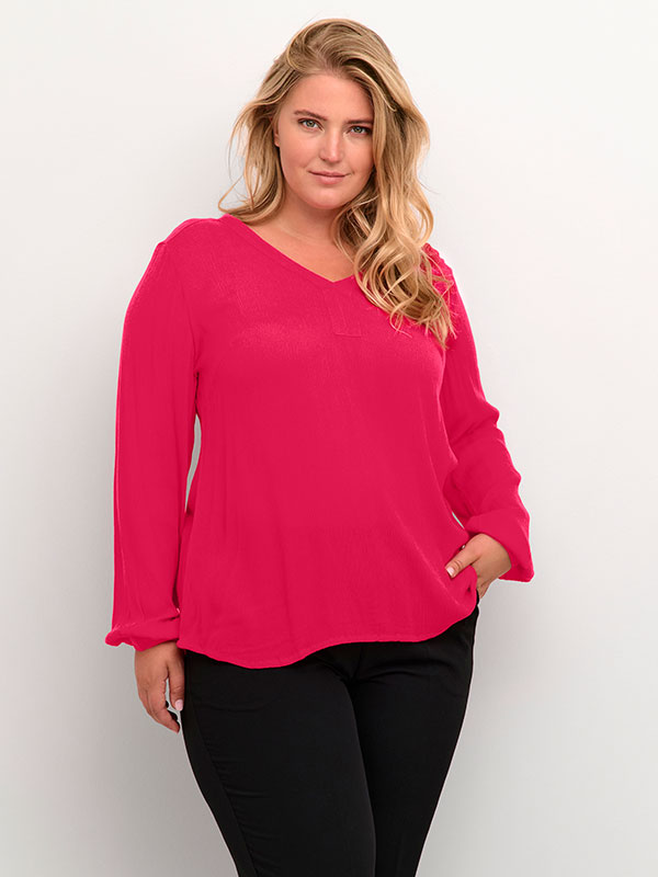 Blus fra Kaffe Curve
