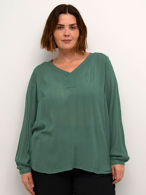 KCAMI - Plus Size Blus fra Kaffe Curve