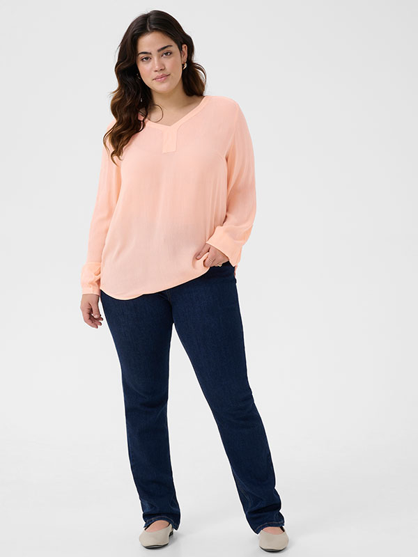 KCAMI - Plus Size Blus fra Kaffe Curve