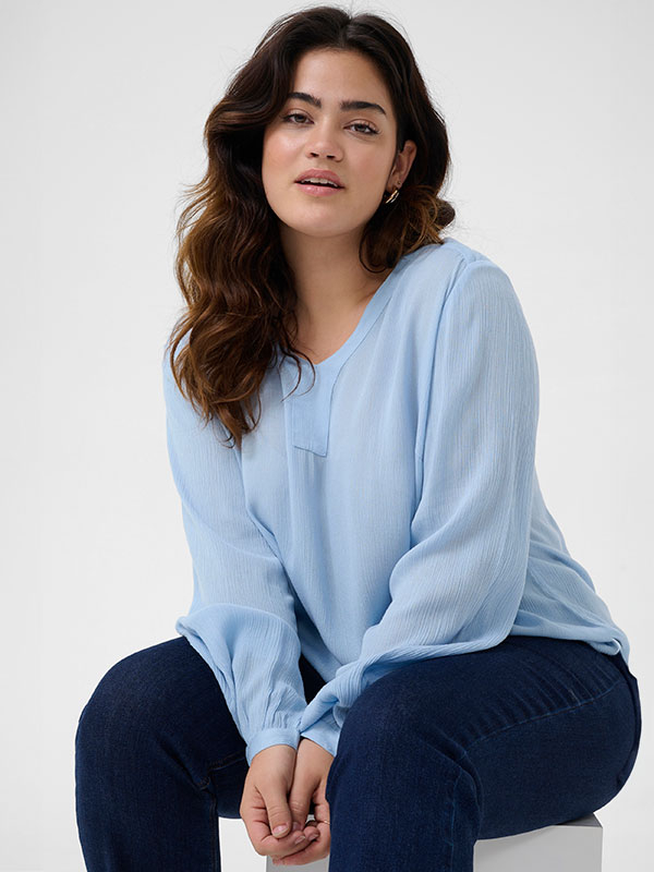 KCAMI - Plus Size Blus fra Kaffe Curve
