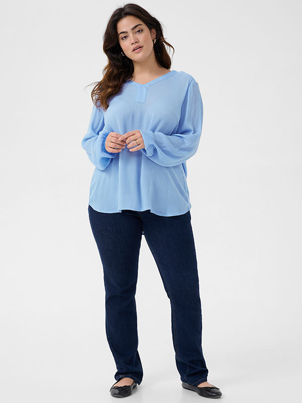 KCAMI - Plus Size Blus fra Kaffe Curve