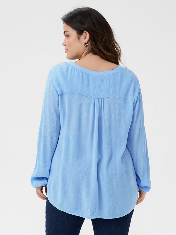 KCAMI - Plus Size Blus fra Kaffe Curve