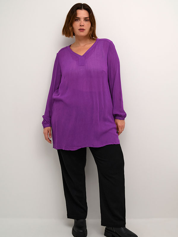 KCAMI - Plus Size Tunika fra Kaffe Curve