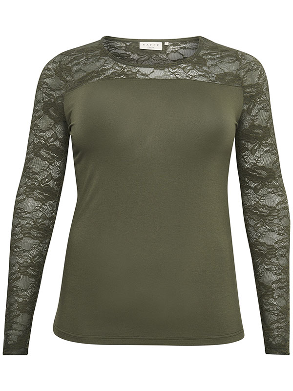 Blus fra Kaffe Curve