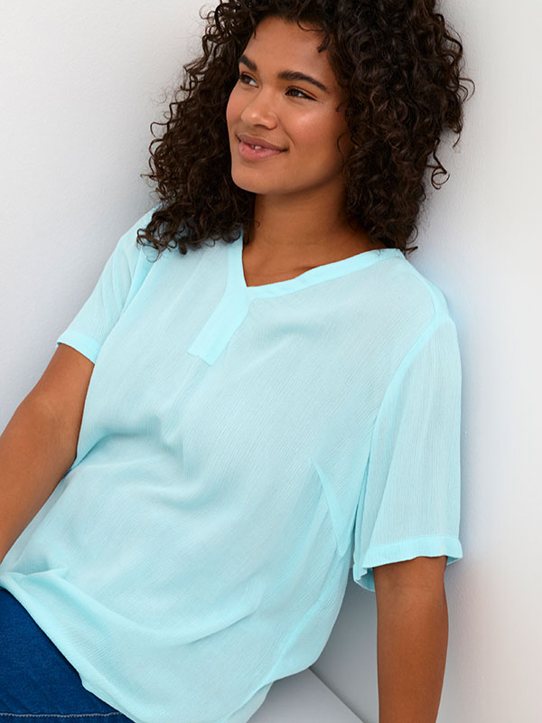 Blus fra Kaffe Curve