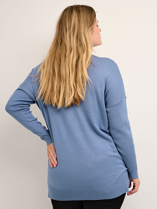 KCMACHI - Plus Size Tröja fra Kaffe Curve