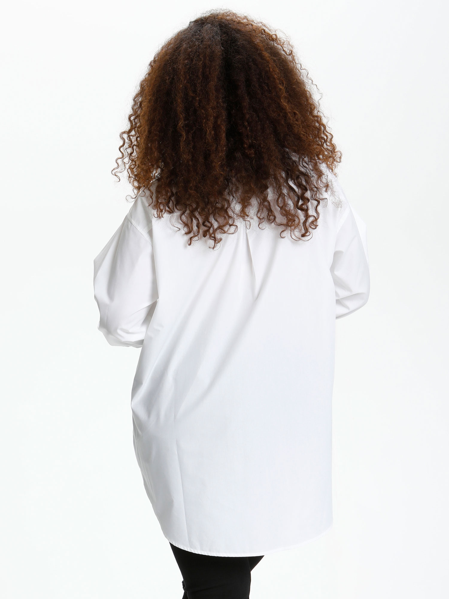 KCLONE - Plus Size Skjorta fra Kaffe Curve