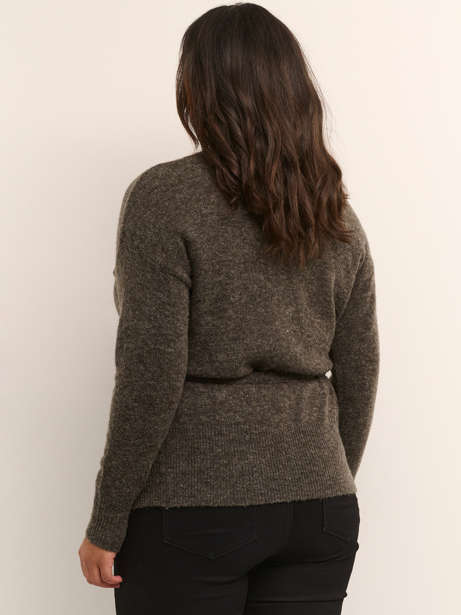WELLY  - Plus Size Kofta fra Kaffe Curve