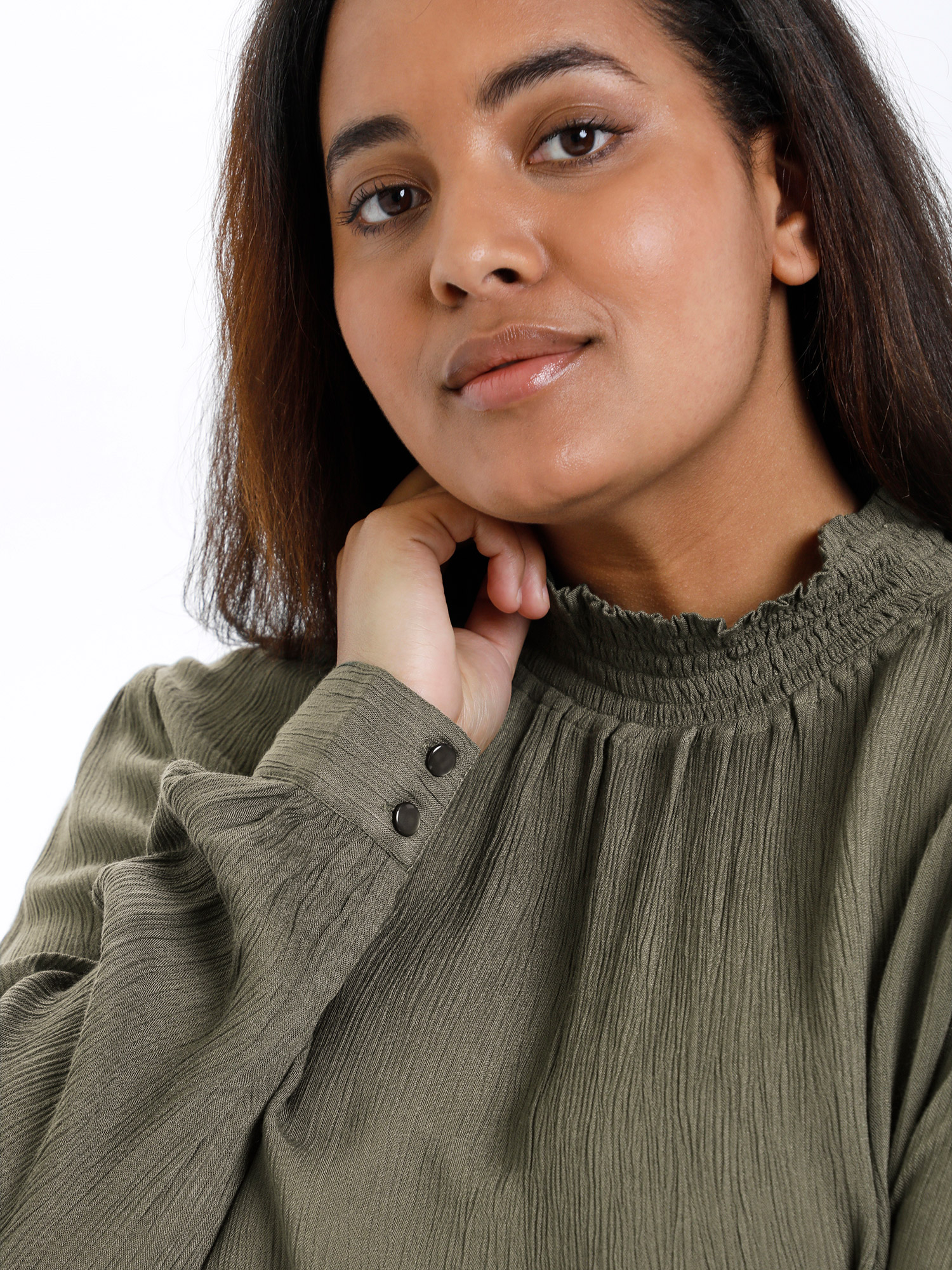 Blus fra Kaffe Curve