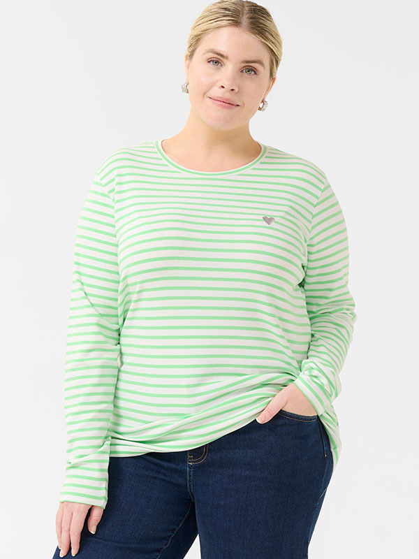 KCLIA - Plus Size Blus fra Kaffe Curve