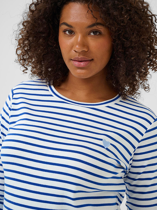 KCLIA - Plus Size Blus fra Kaffe Curve