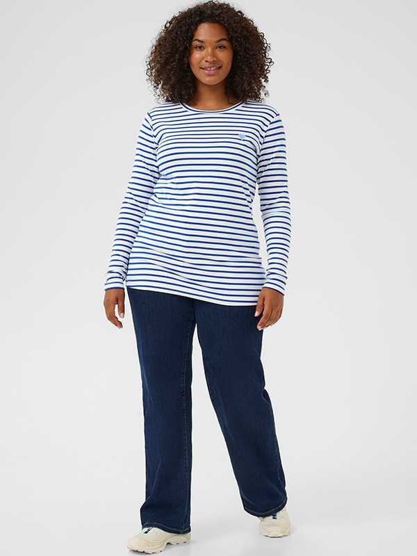 KCLIA - Plus Size Blus fra Kaffe Curve