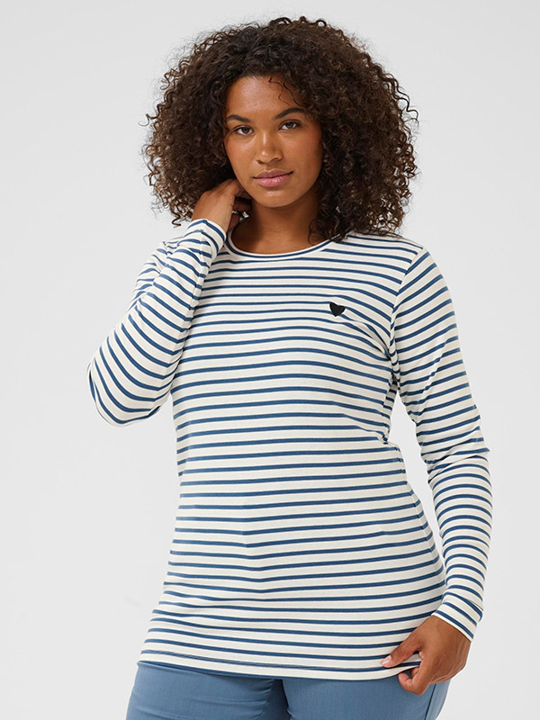 KCLIA - Plus Size Blus fra Kaffe Curve