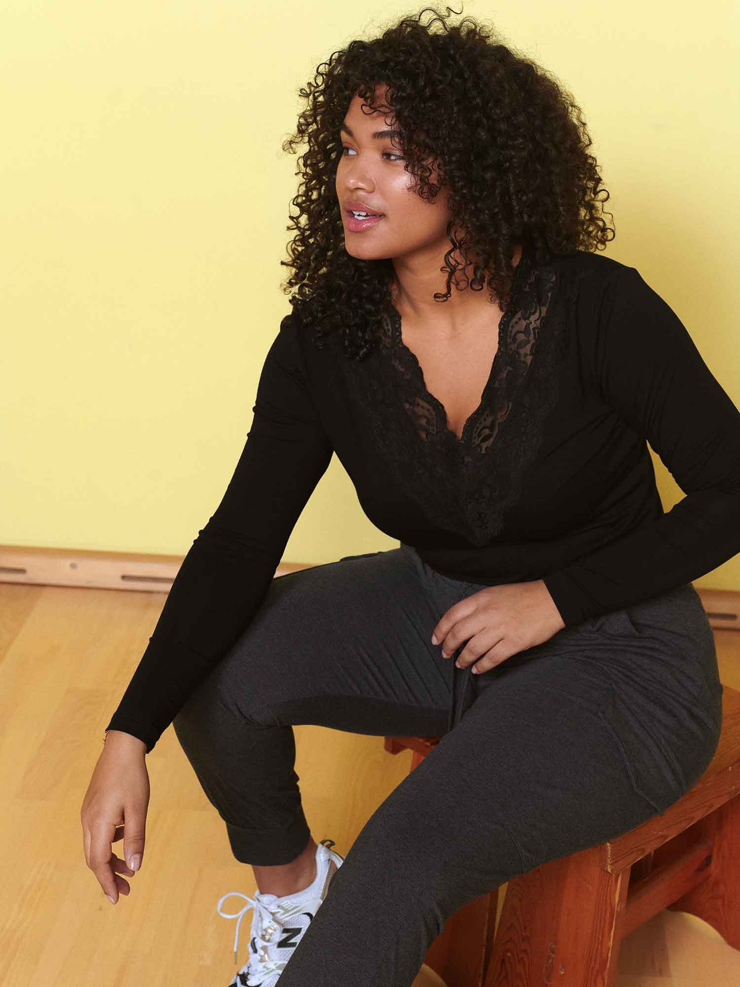 Blus fra Kaffe Curve