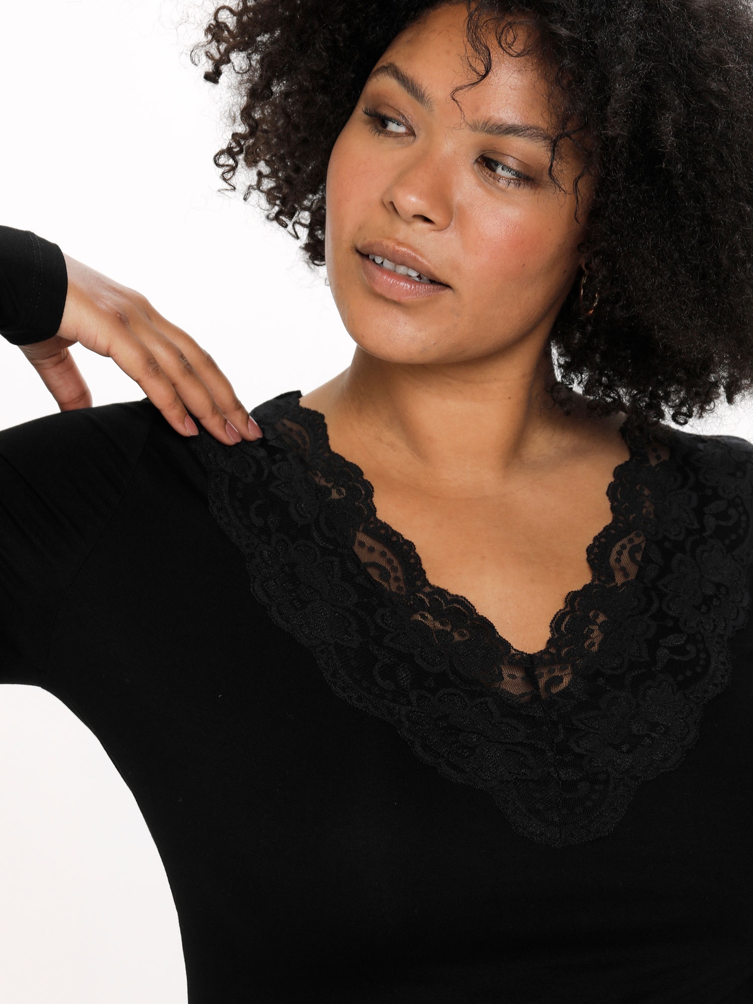 Blus fra Kaffe Curve