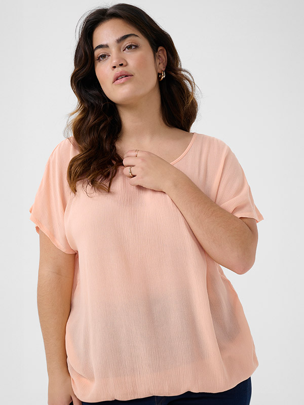 KCAMI - Plus Size Blus fra Kaffe Curve
