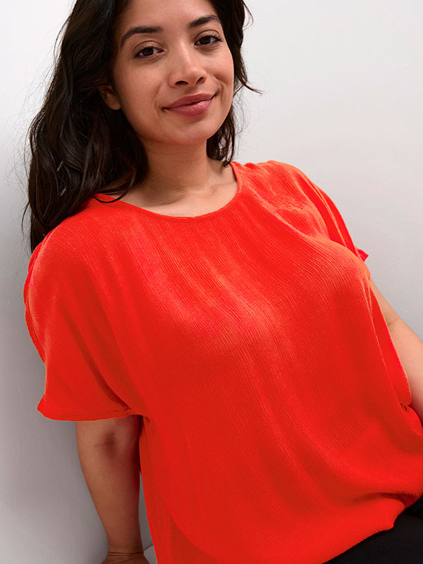 KCAMI - Plus Size Blus fra Kaffe Curve