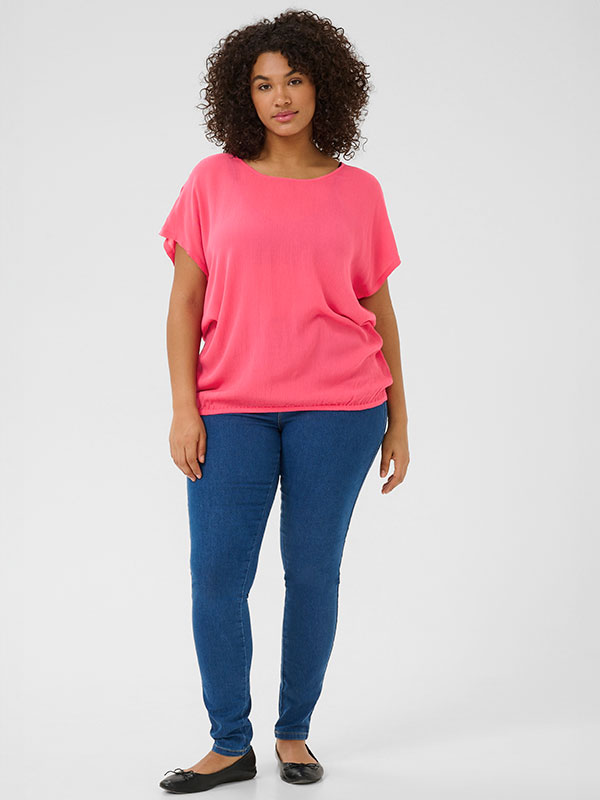 KCAMI - Plus Size Blus fra Kaffe Curve