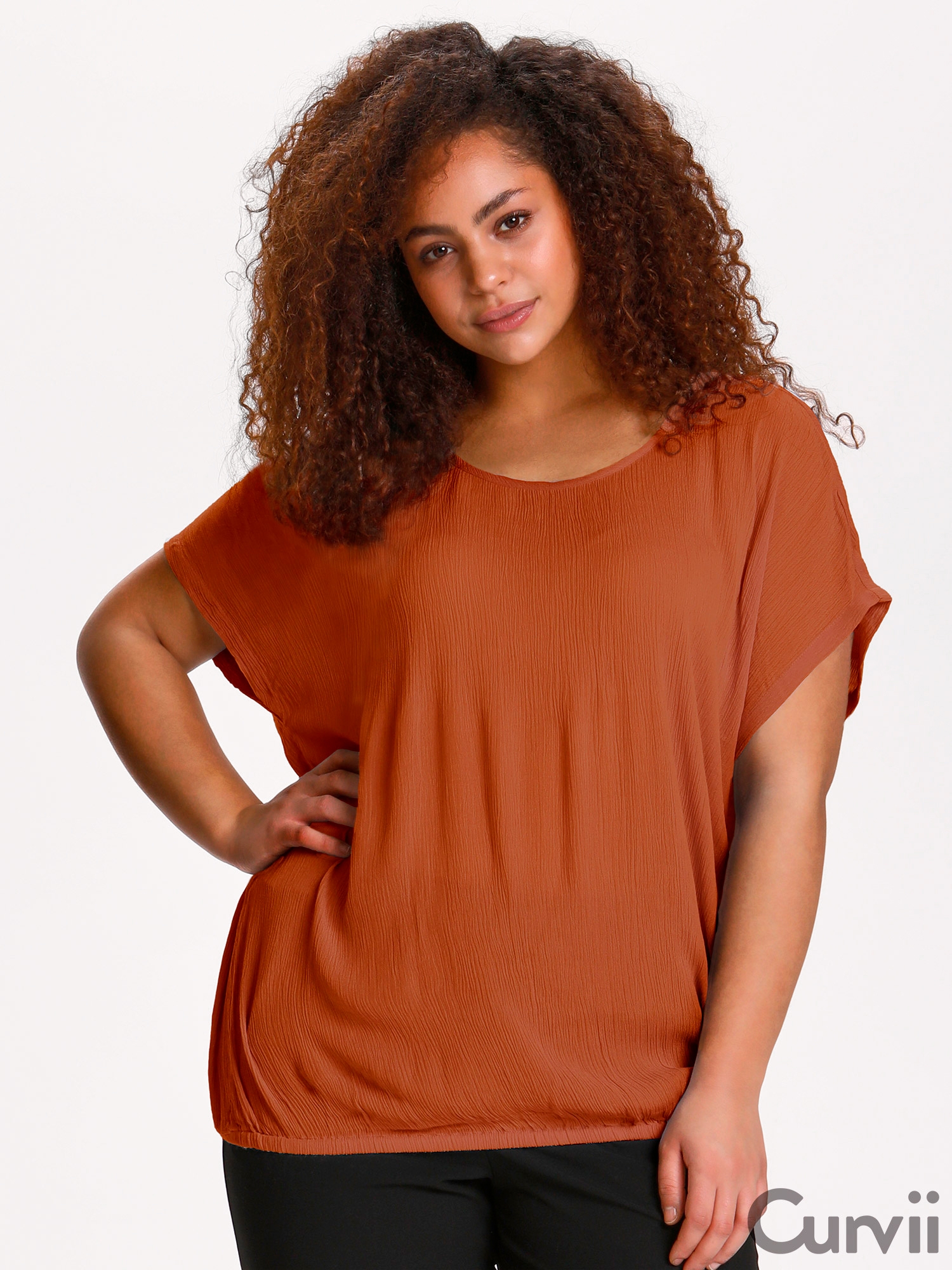 Blus fra Kaffe Curve