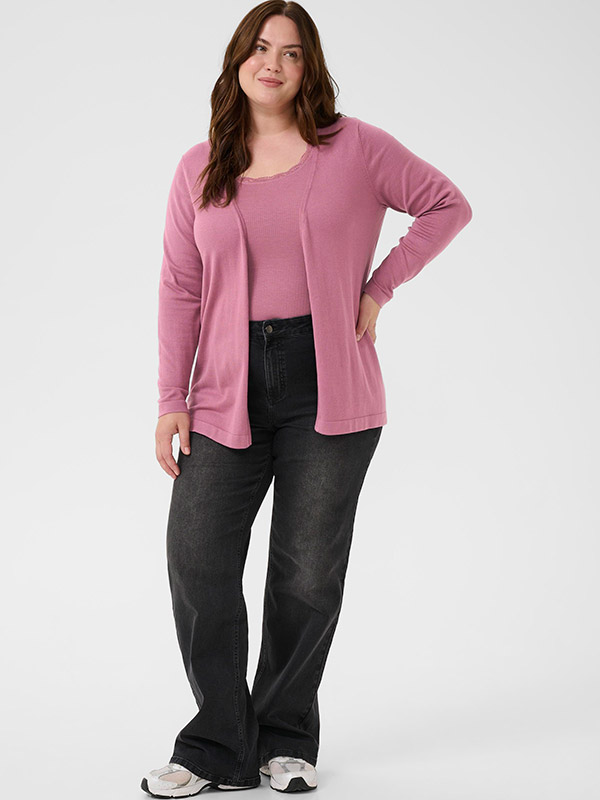 KCFARSIA - Plus Size Kofta fra Kaffe Curve