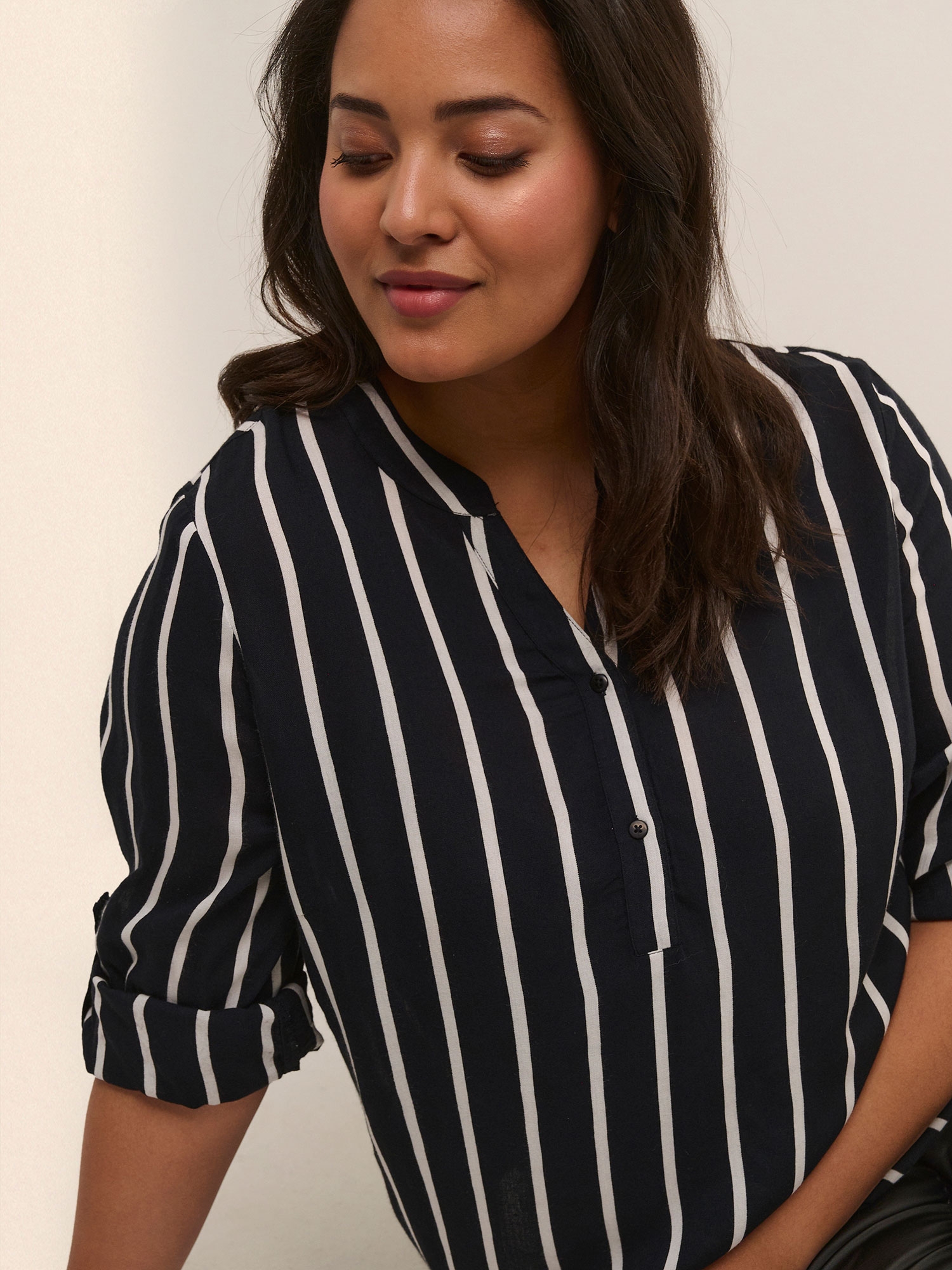 Blus fra Kaffe Curve