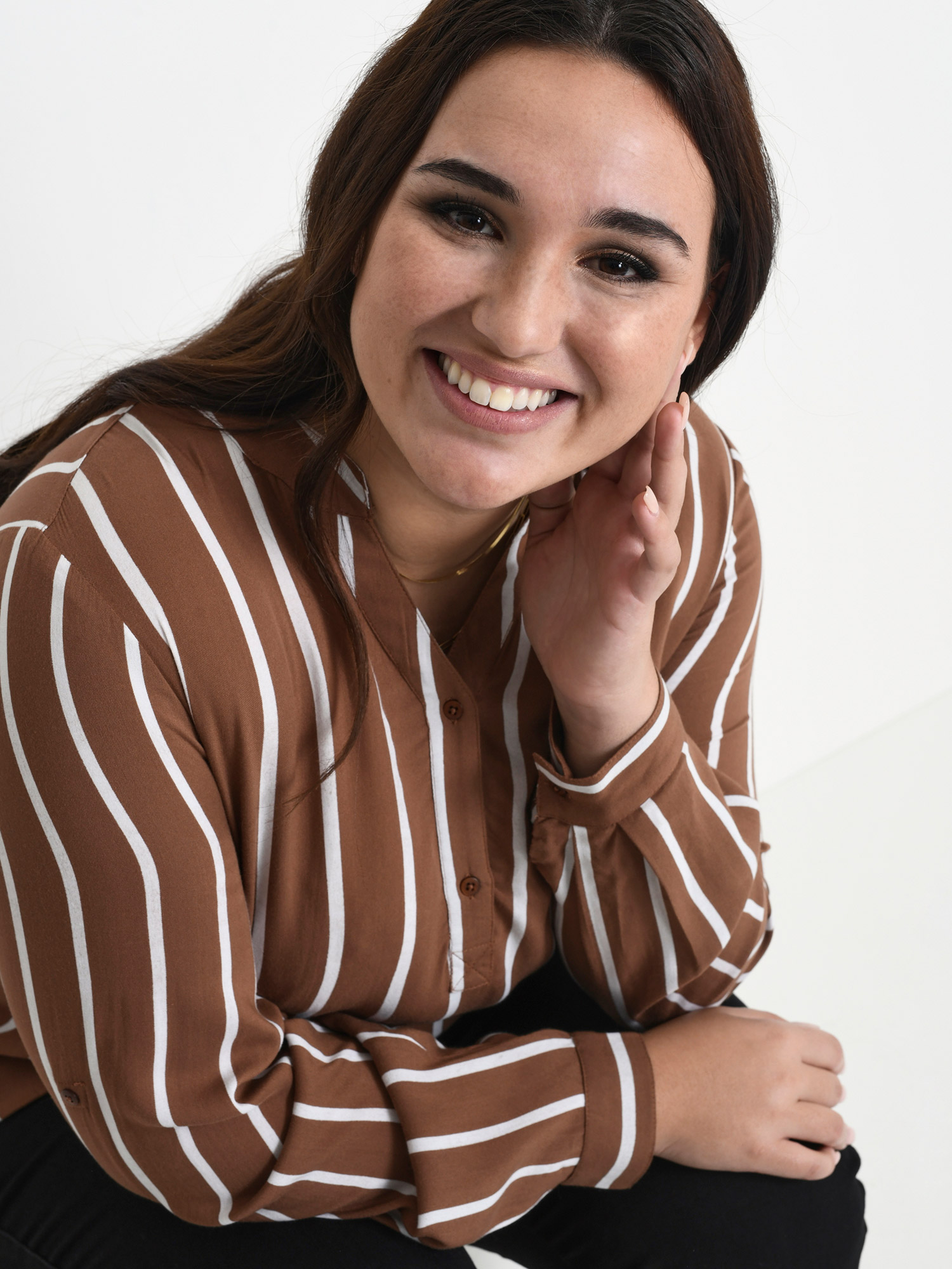 SIDA  - Plus Size Blus fra Kaffe Curve