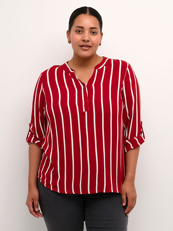 SIDA - Plus Size Blus fra Kaffe Curve
