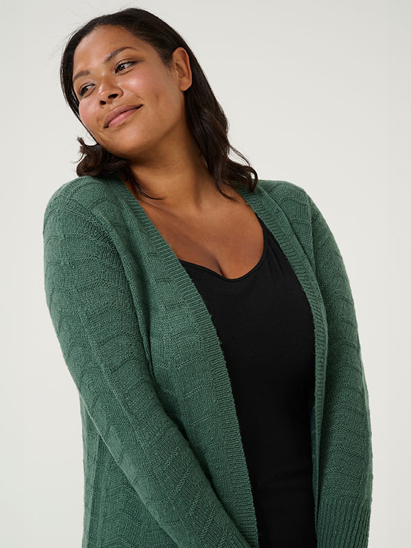 KCEMANA - Plus Size Kofta fra Kaffe Curve