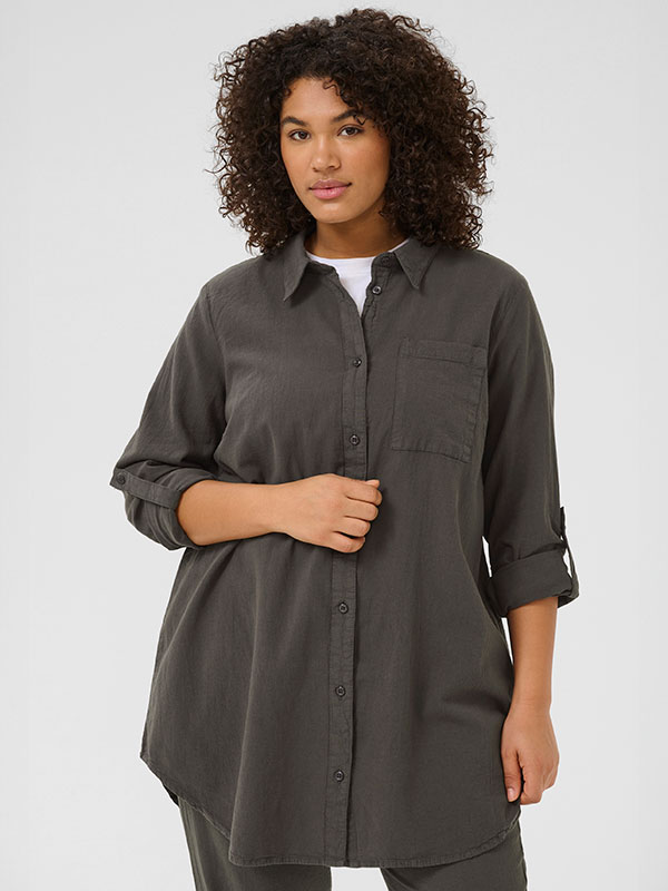 KCNANA - Plus Size Skjorta fra Kaffe Curve