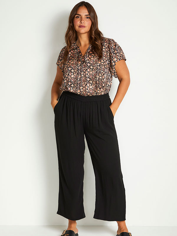 AMI - Plus Size Byxor fra Kaffe Curve