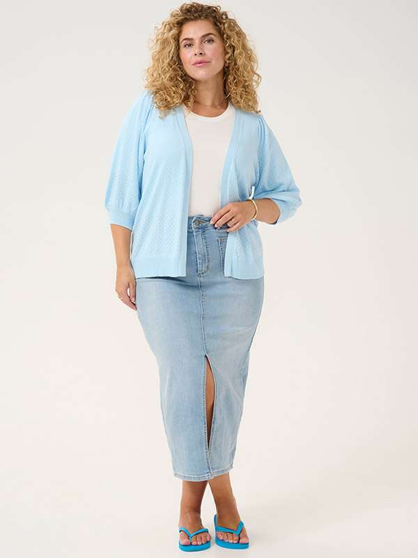 KCDALINA - Plus Size Kofta fra Kaffe Curve