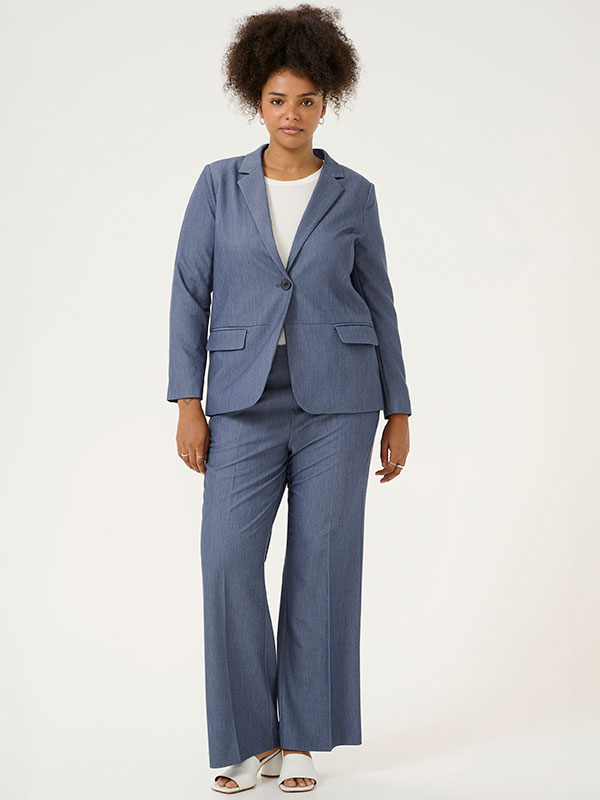 KCSAKIRA - Plus Size Kavaj fra Kaffe Curve