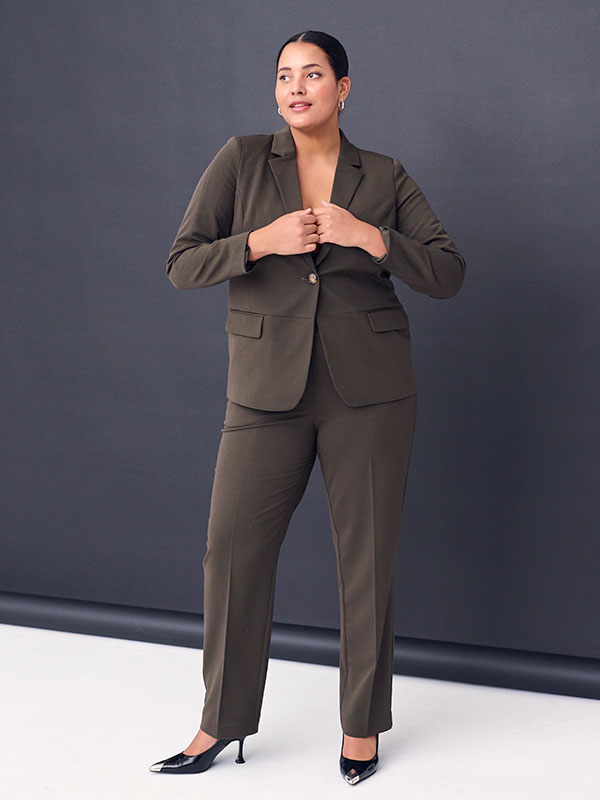 SAKIRA - Plus Size Byxor fra Kaffe Curve