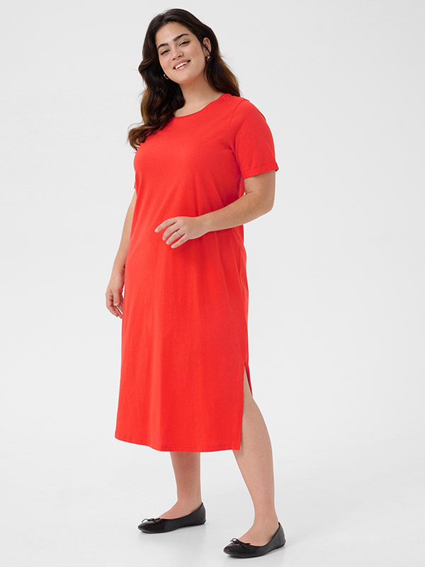 KCCALINE - Plus Size Klänning fra Kaffe Curve