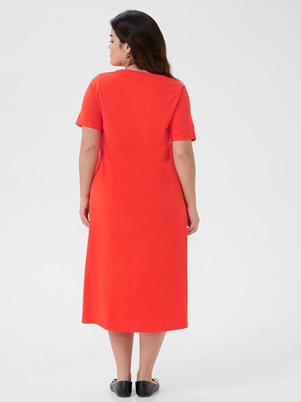 KCCALINE - Plus Size Klänning fra Kaffe Curve