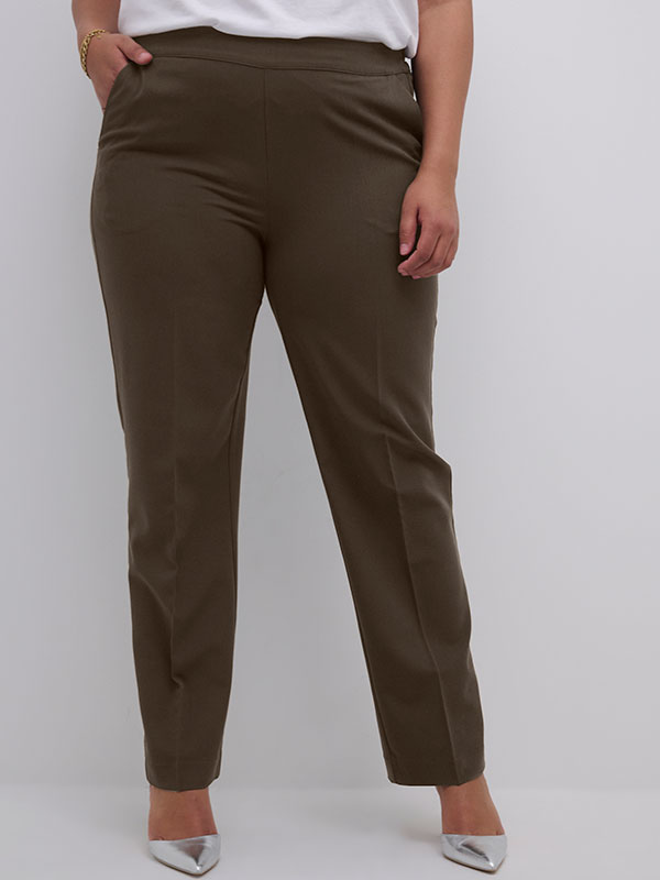 SAKIRA - Plus Size Byxor fra Kaffe Curve