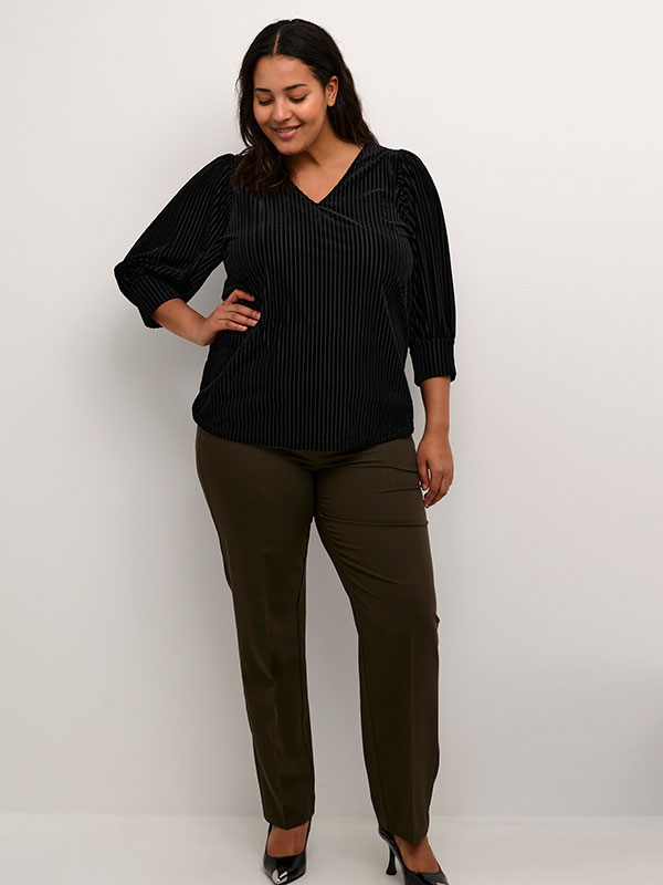 CACANNA  - Plus Size Blus fra Kaffe Curve