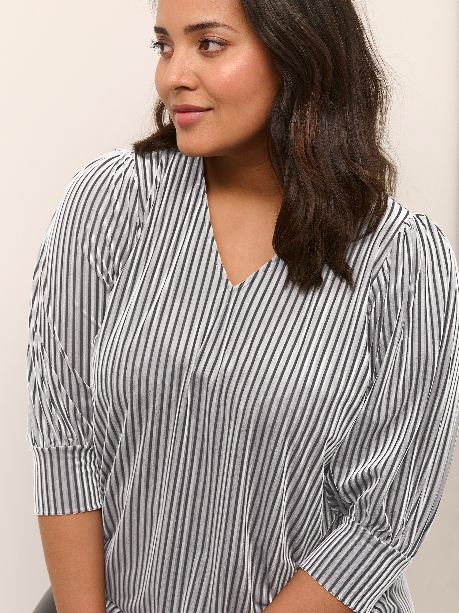 CACANNA  - Plus Size Blus fra Kaffe Curve