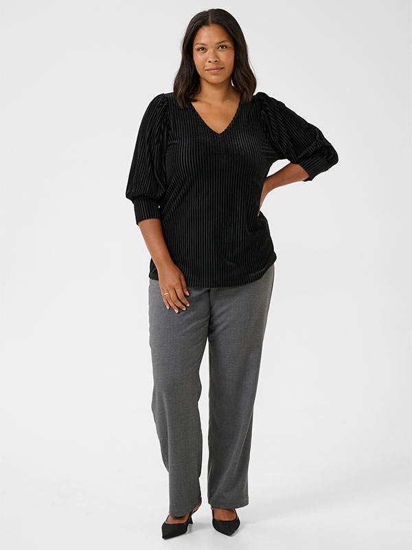 KCCACANNA - Plus Size Blus fra Kaffe Curve