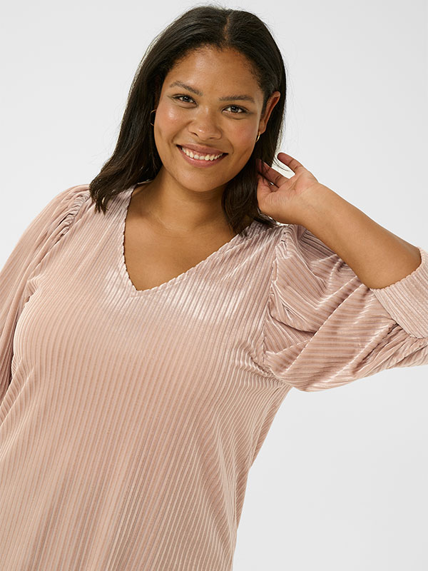 KCCACANNA - Plus Size Blus fra Kaffe Curve