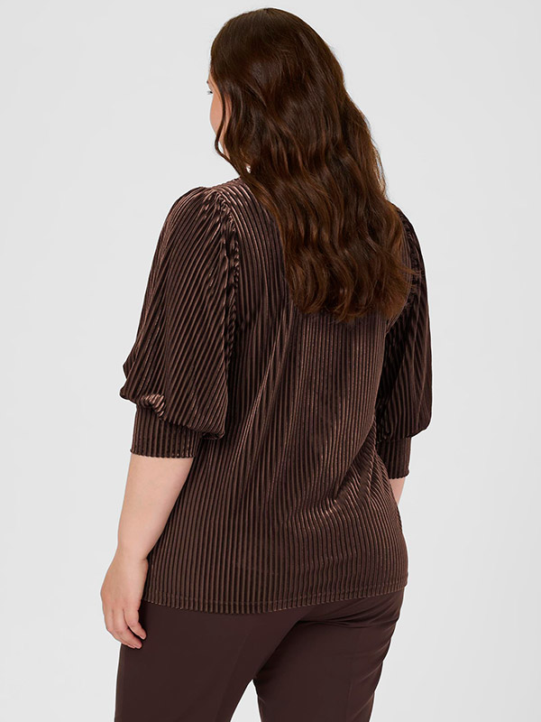 KCCACANNA - Plus Size Blus fra Kaffe Curve