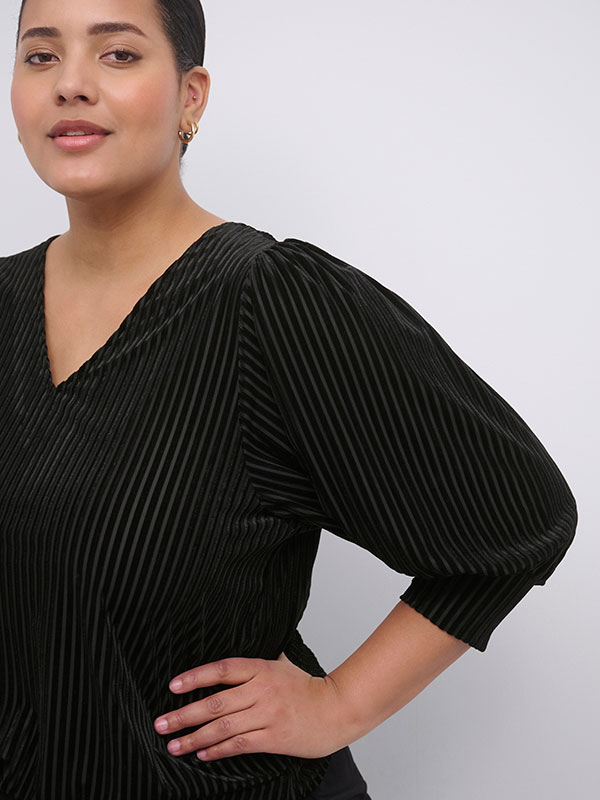 CACANNA  - Plus Size Blus fra Kaffe Curve