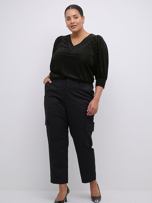 CACANNA  - Plus Size Blus fra Kaffe Curve
