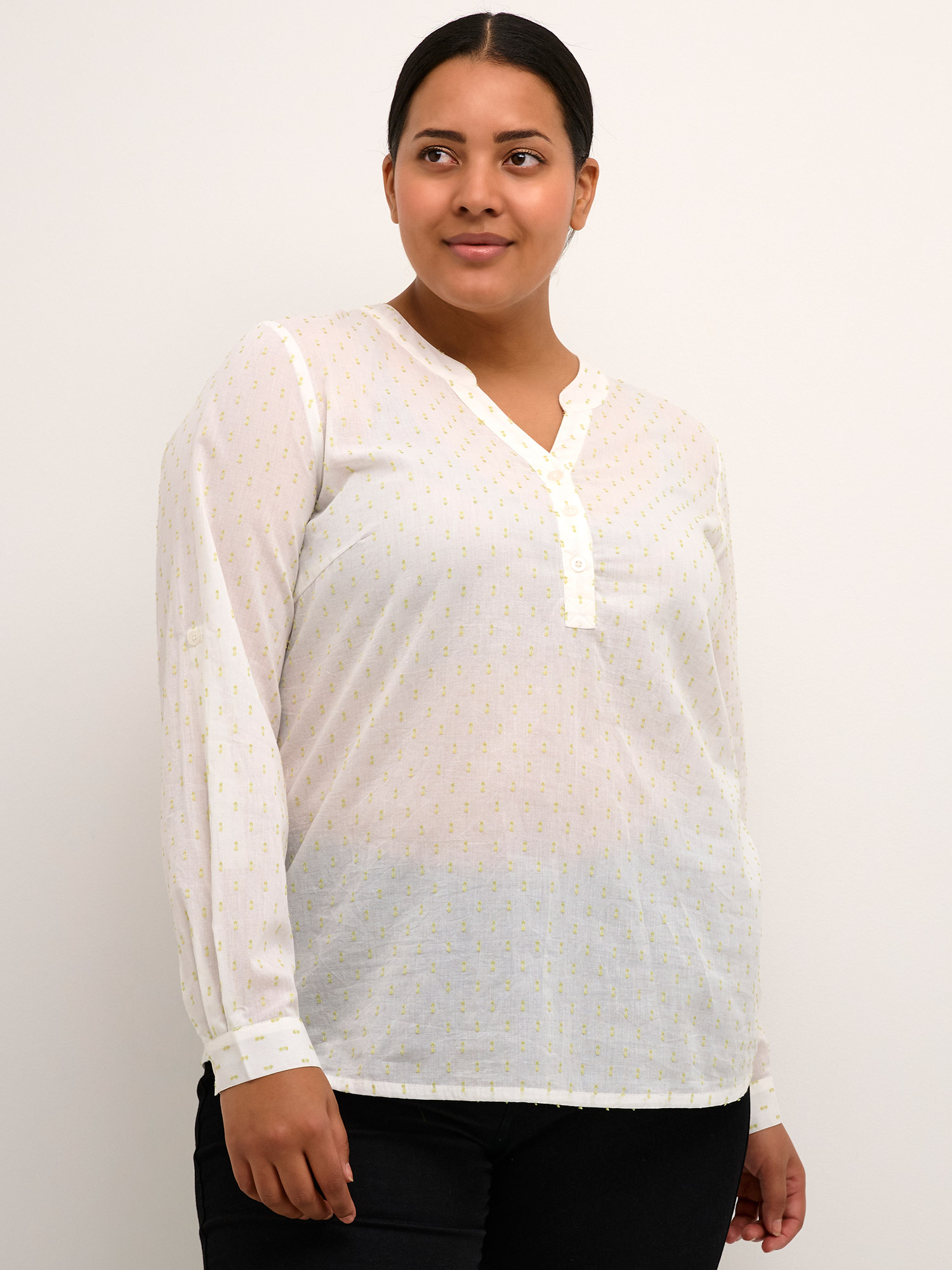 Blus fra Kaffe Curve