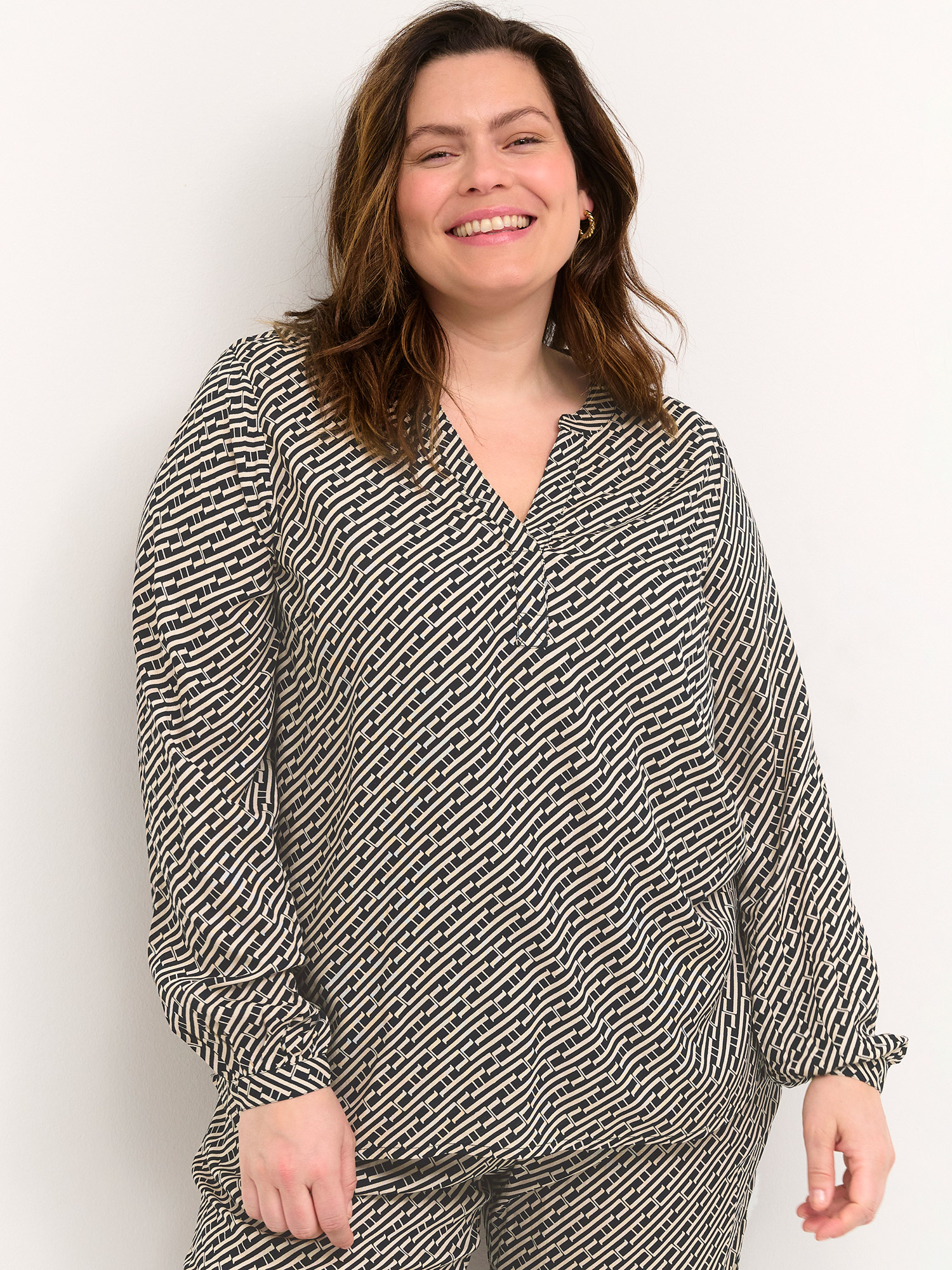 Blus fra Kaffe Curve