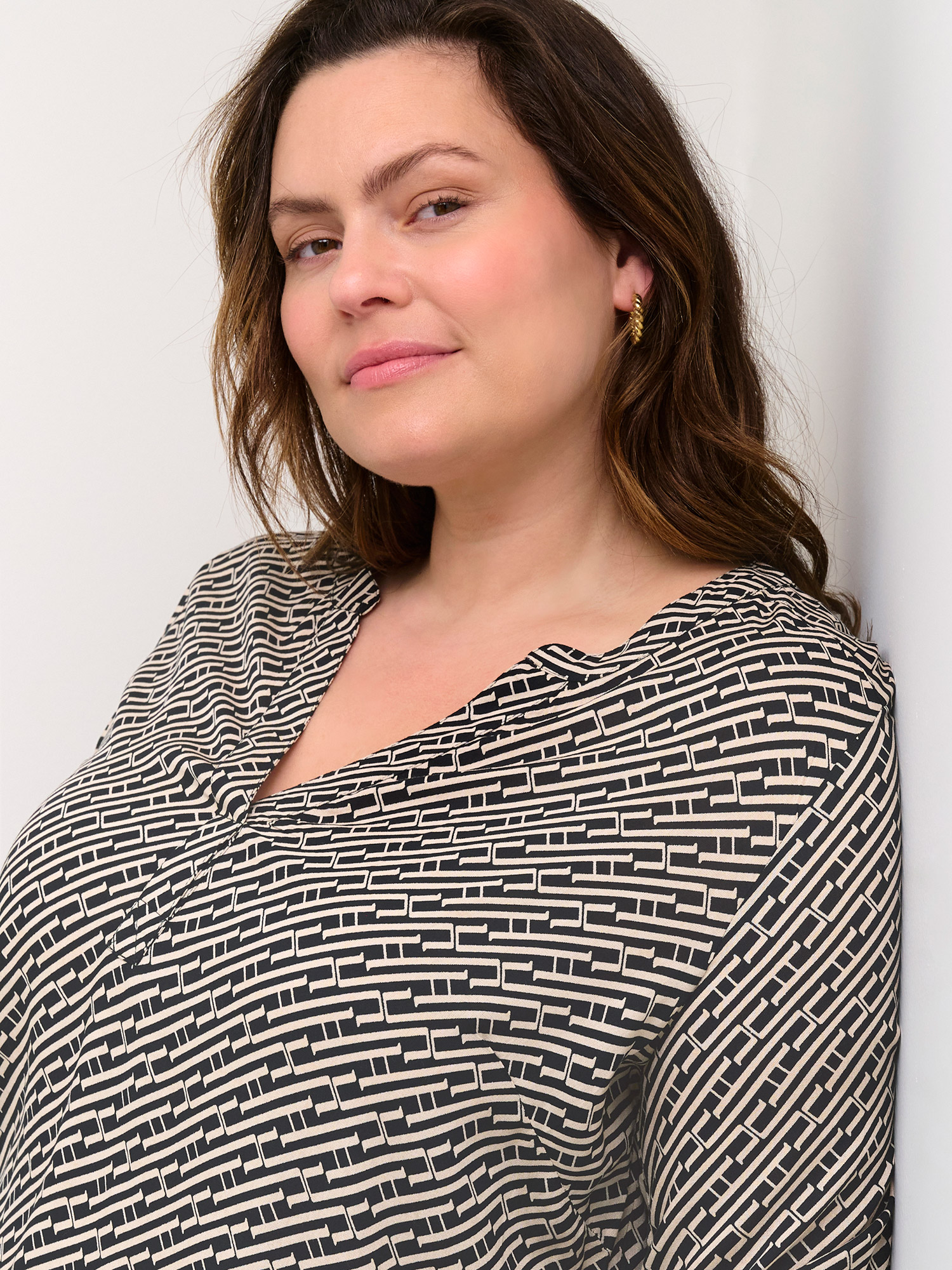 Blus fra Kaffe Curve
